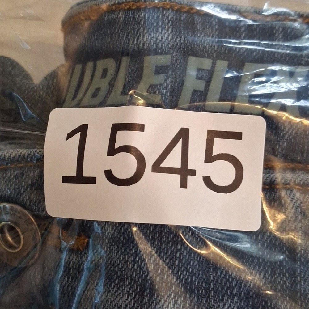 Duluth Trading Co Ballroom Double Flex Jeans Mens 44x32 Stretch Blue Denim - Picture 15 of 15